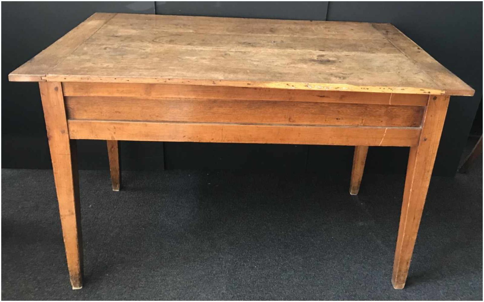 Rural antique table