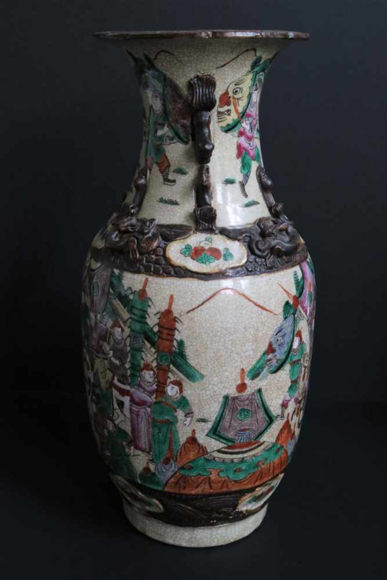 Chinese vase NANKIN 19th century - Bild 2 aus 6