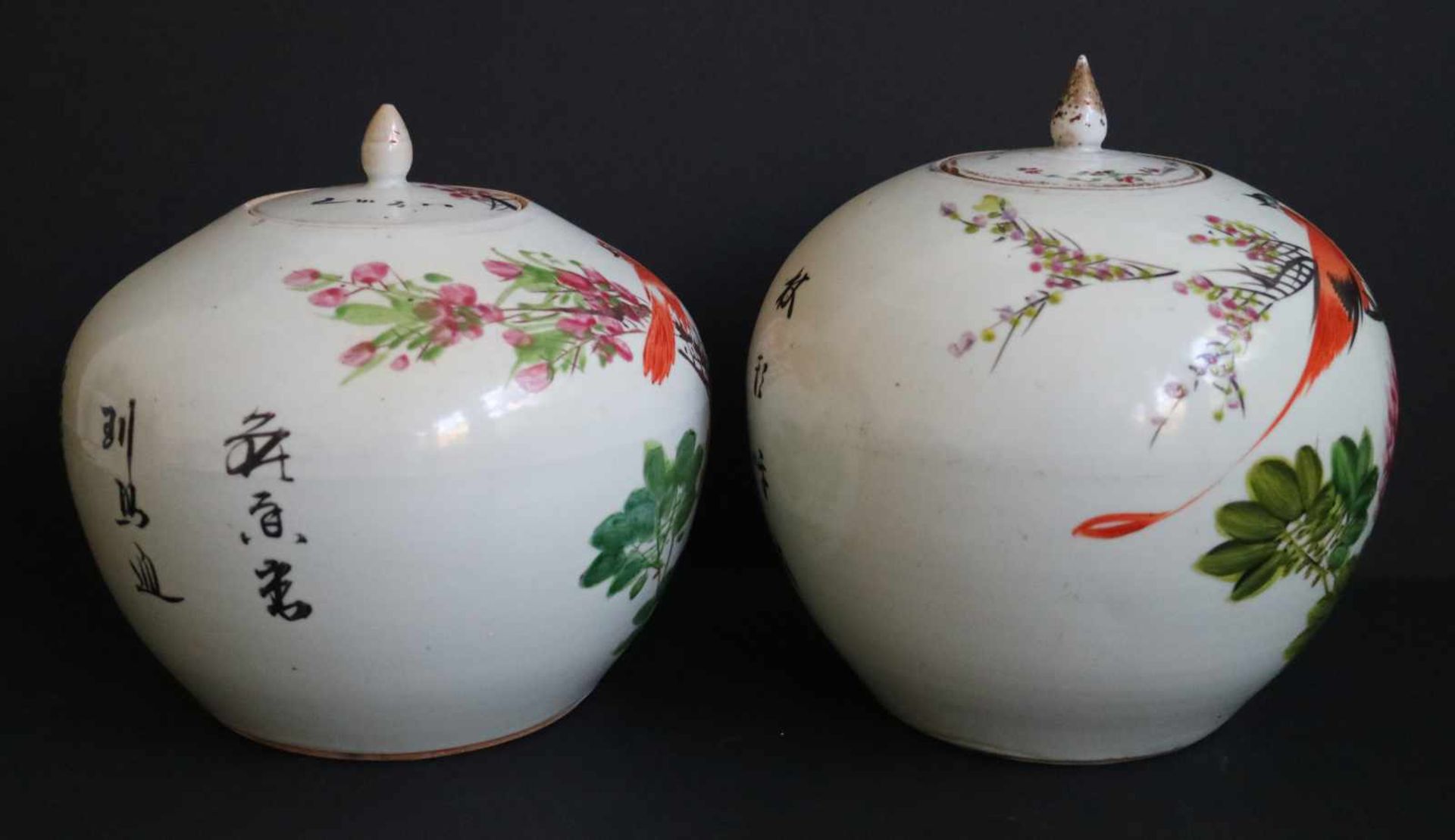 Chinese lidded jars (2) Republic - Bild 4 aus 8