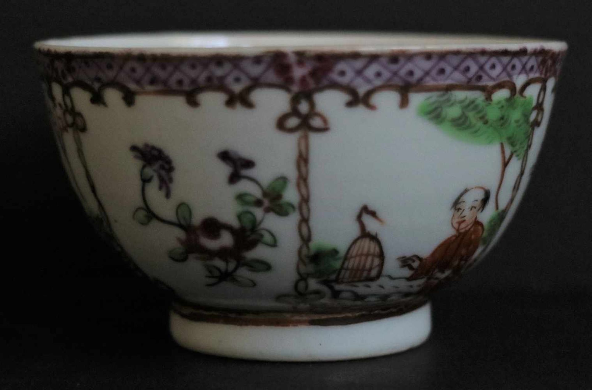 Chinese tea bowl with saucer - Bild 4 aus 7