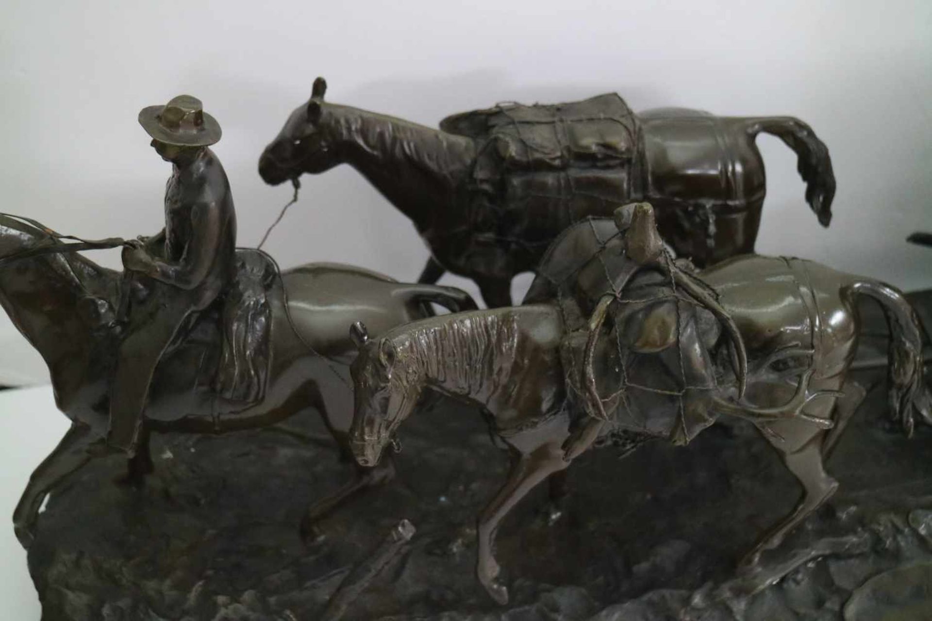 Bronze carriage with horses - Bild 6 aus 6