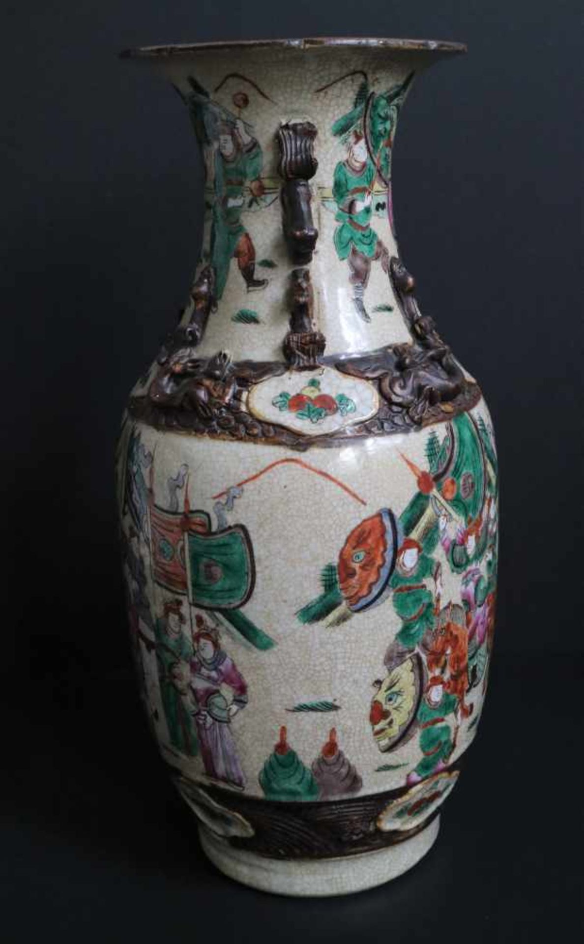 Chinese vase NANKIN 19th century - Bild 4 aus 6