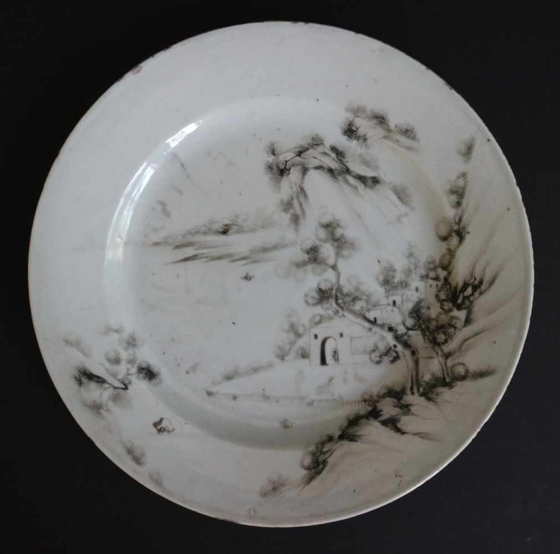 3 Chinese plates, 18th century - Bild 2 aus 7