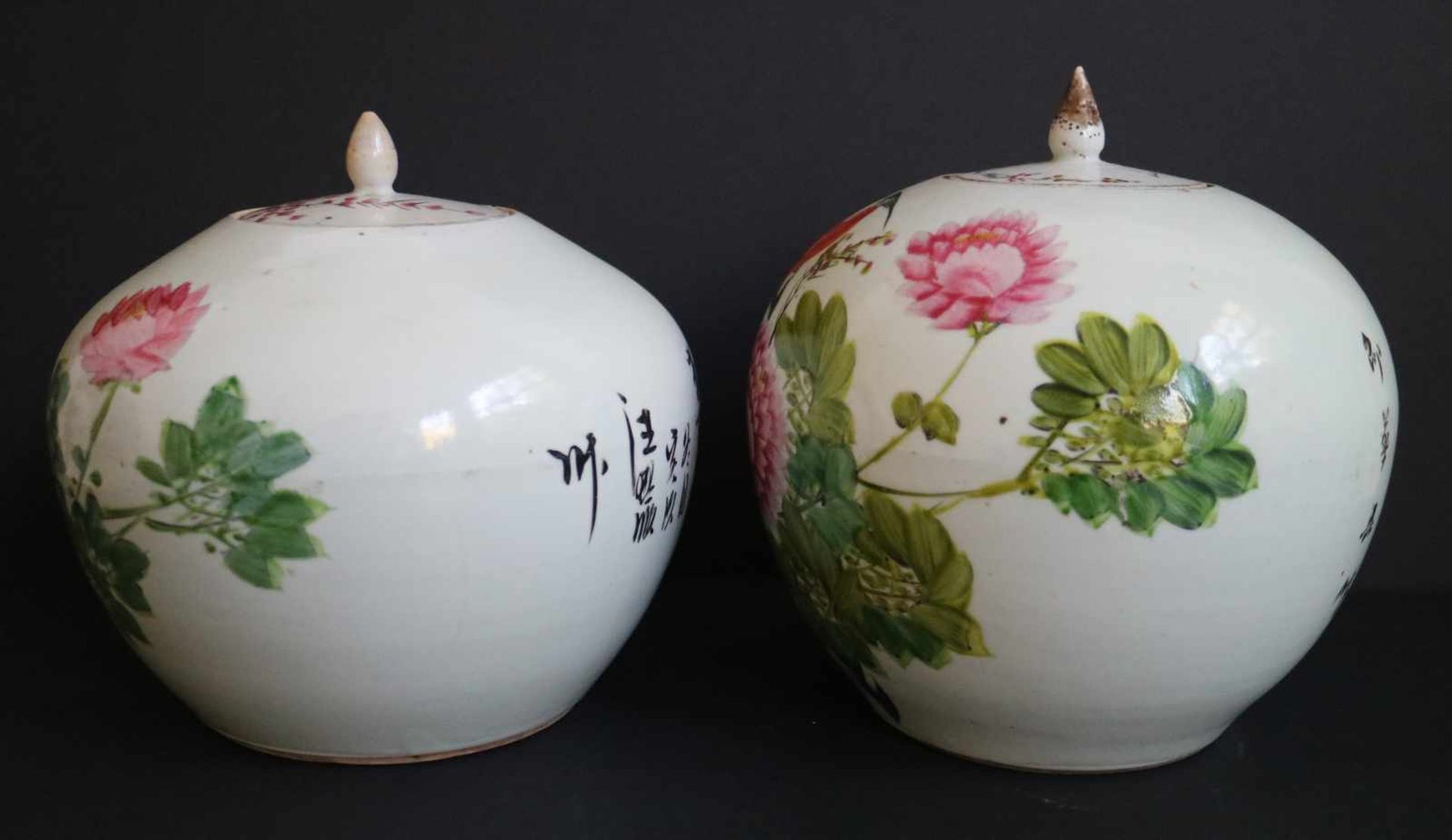 Chinese lidded jars (2) Republic - Bild 2 aus 8