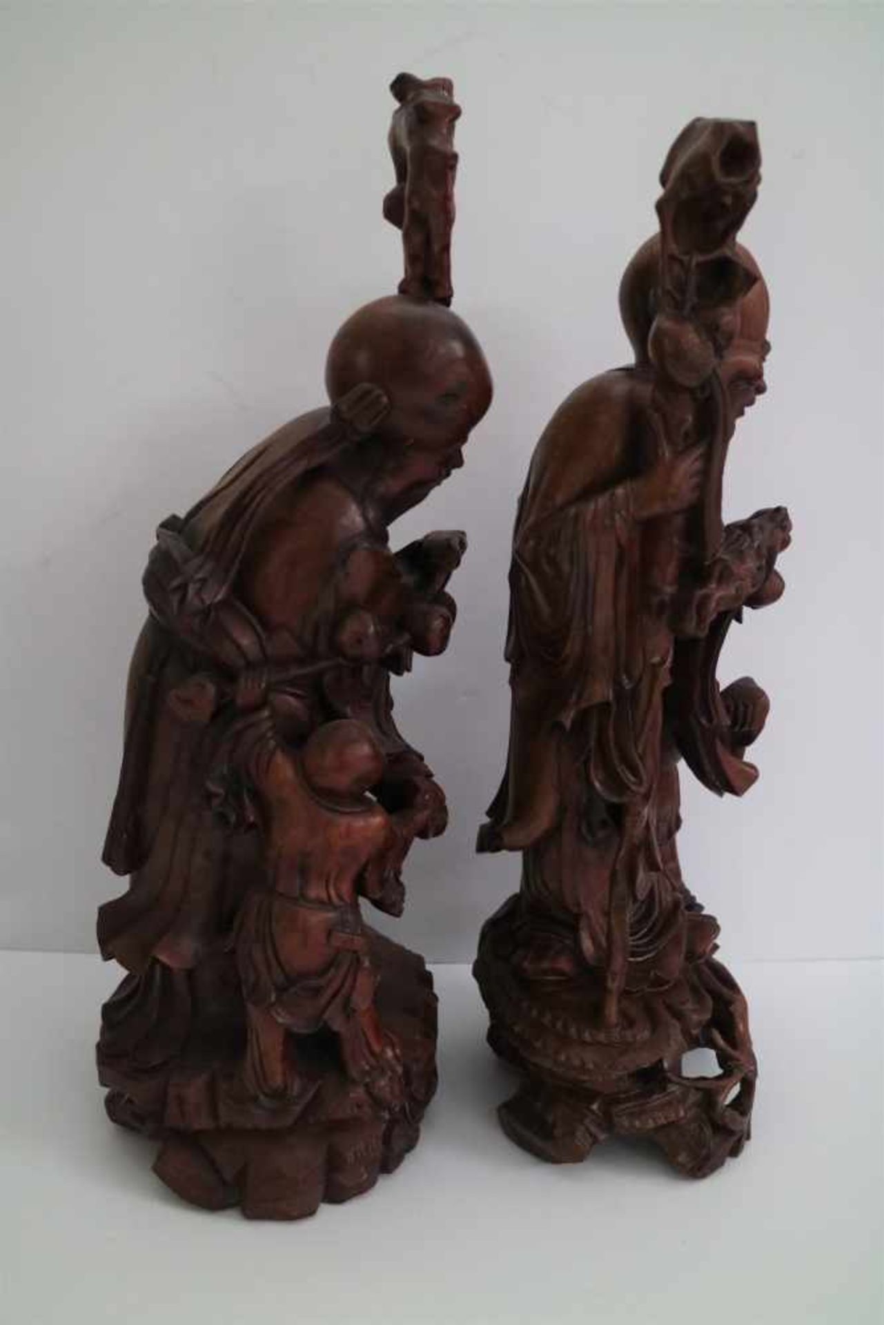 Chinese carving Shou Lau - Bild 2 aus 5