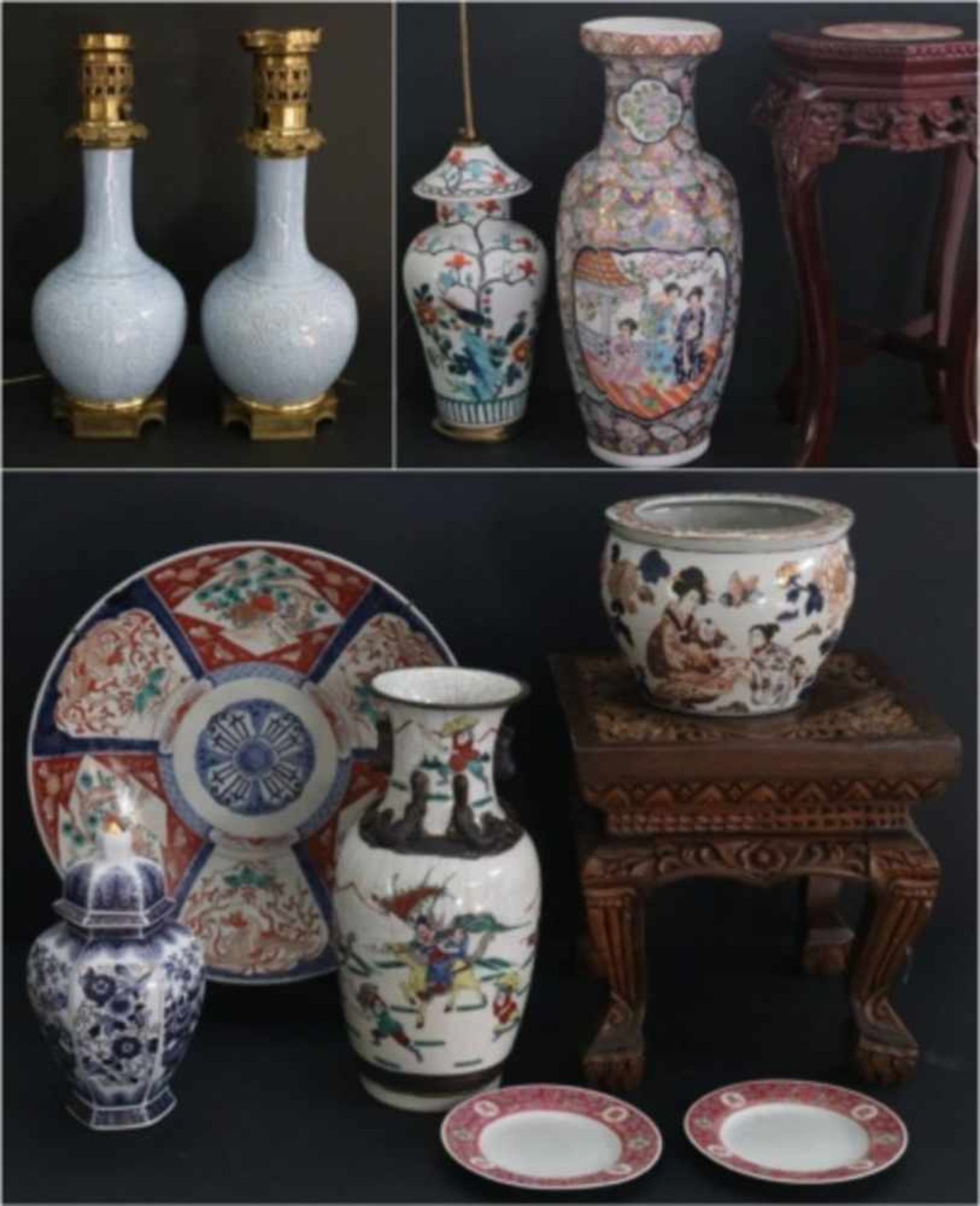 Lot of Asian porcelain