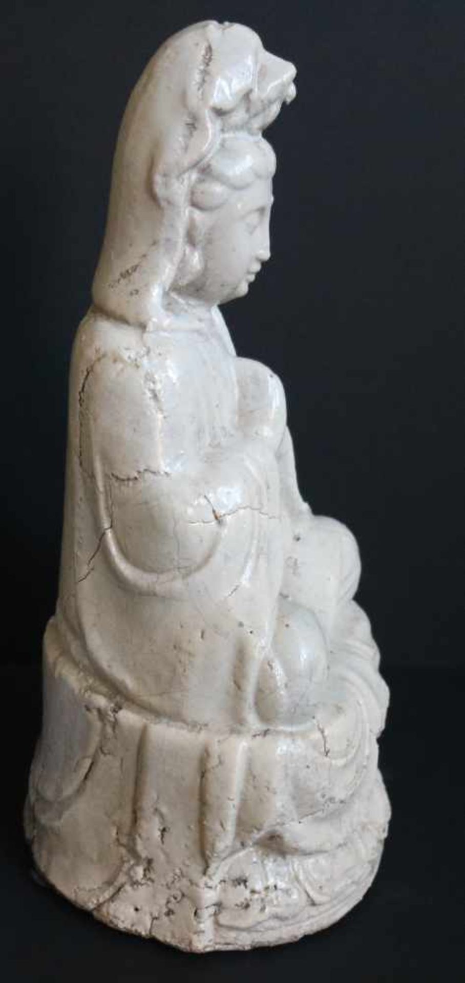 Chinese ceramics Guanyin 19th century - Bild 2 aus 5