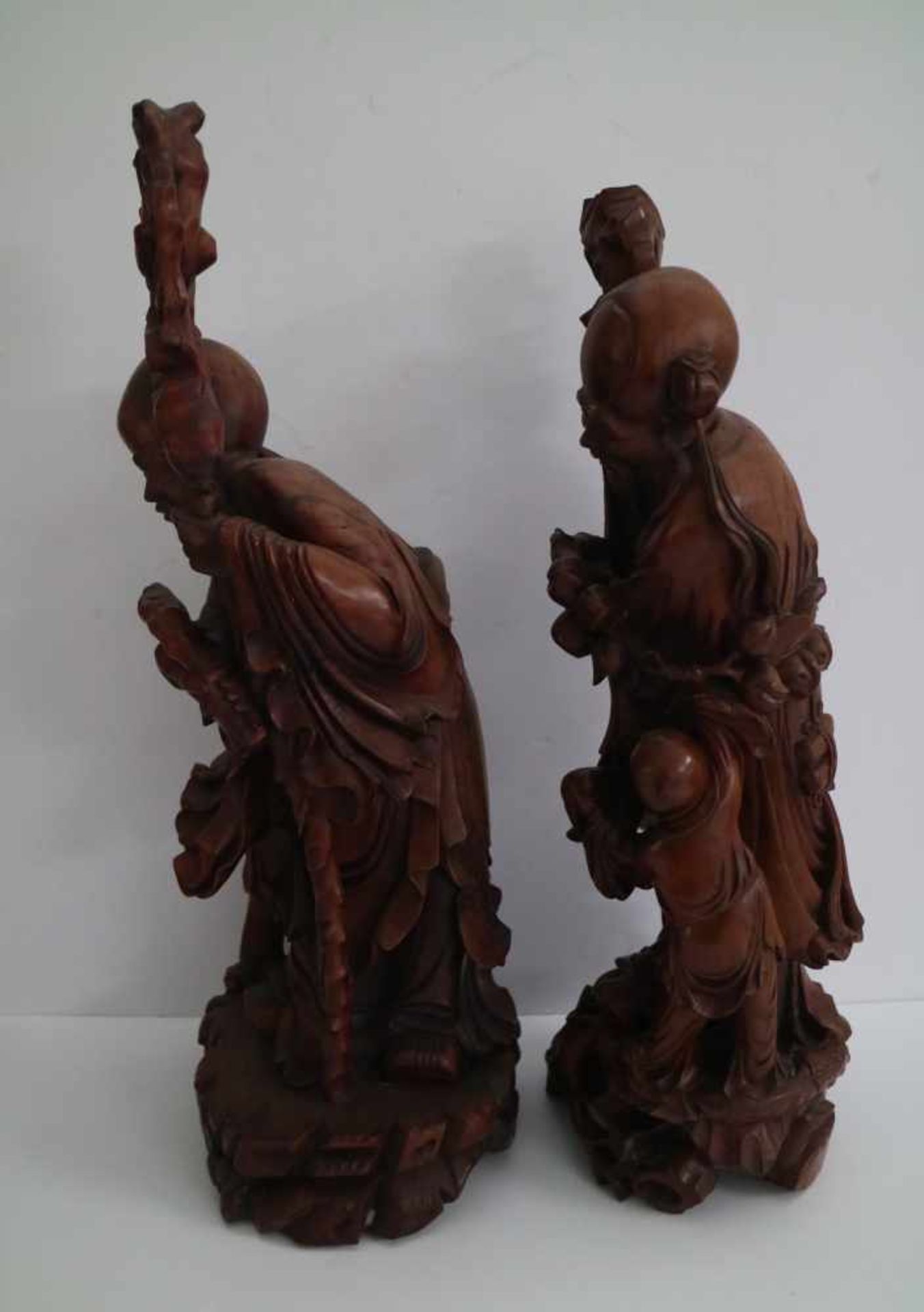 Chinese carving Shou Lau - Bild 4 aus 5