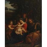 Flemish 17th century oil on panel frame around 1700 33,5 x 40 cm