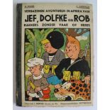 Comic book Jef, Dolfke and Rob Amazing Adventures in Africa, J. Dupuis Publishers 19,5 x 26,5 cm