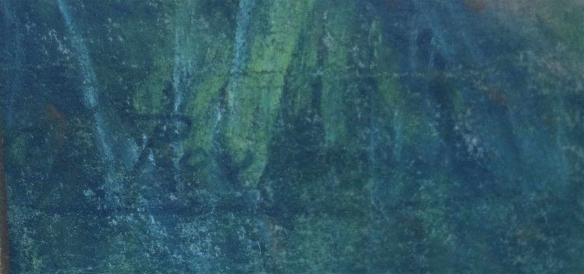 Charles POUPAERT (1874-1935) pastel beguinage in Bruges 40 x 60 cm - Bild 3 aus 3