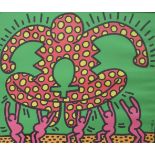 Keith HARING (1958-1990) Litho 22/200, signed in the plate 105 x 90 cm