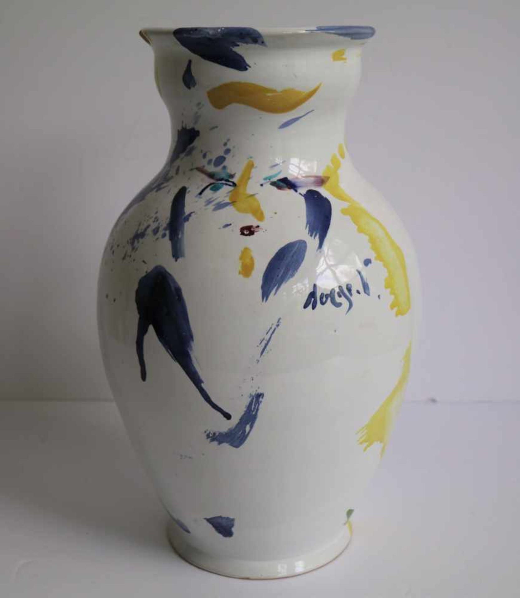 Serge VANDERCAM (1924-2005) ceramic vase H 36 cm - Bild 2 aus 6