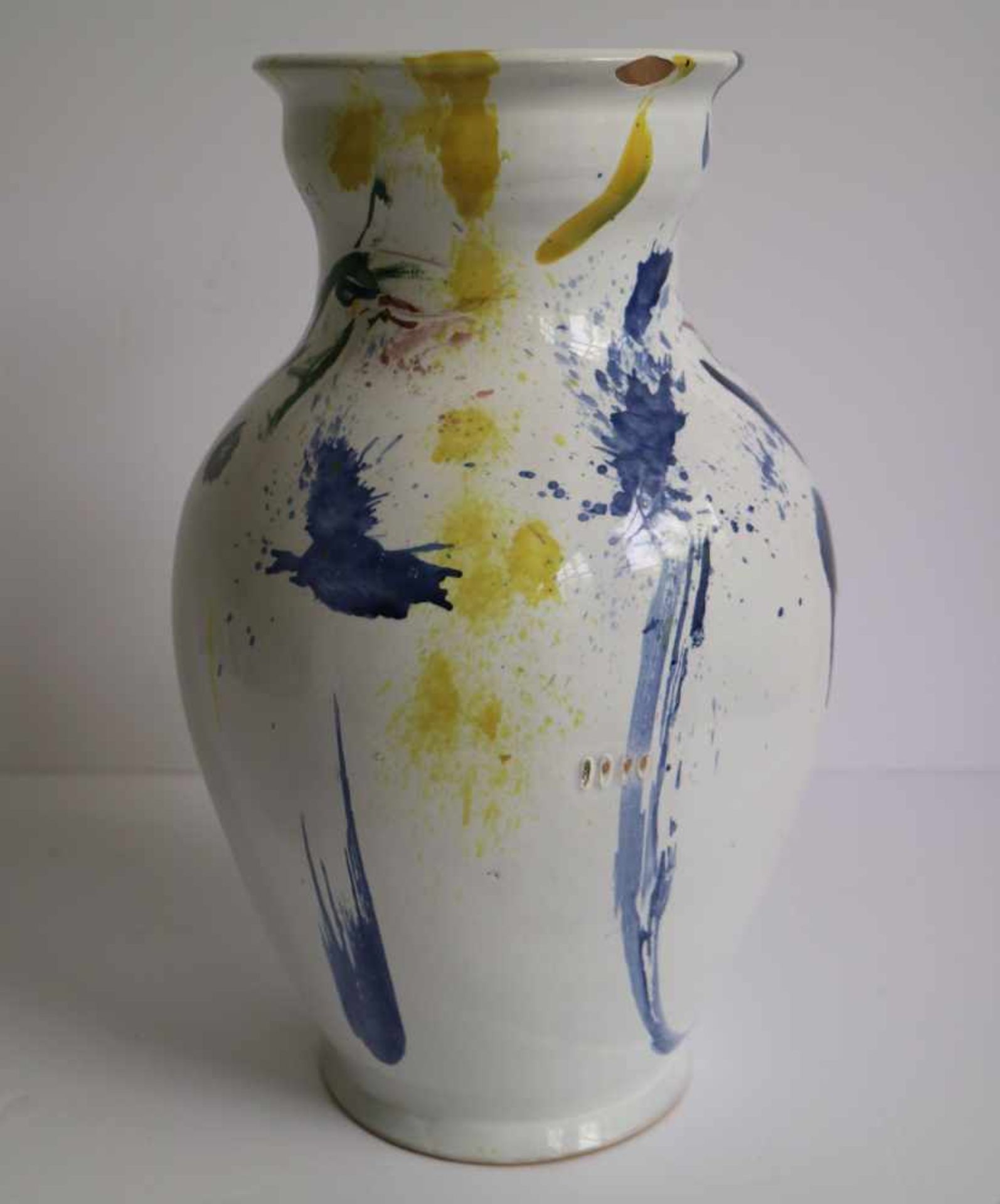 Serge VANDERCAM (1924-2005) ceramic vase H 36 cm