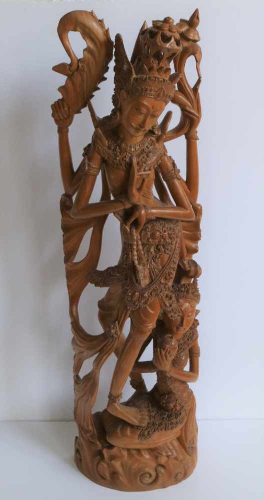 Indonesian sculpture wood H 99 cm