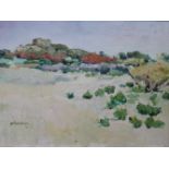 Johan VAN VLAENDEREN (1952) oil on canvas Provence 80 x 60 cm