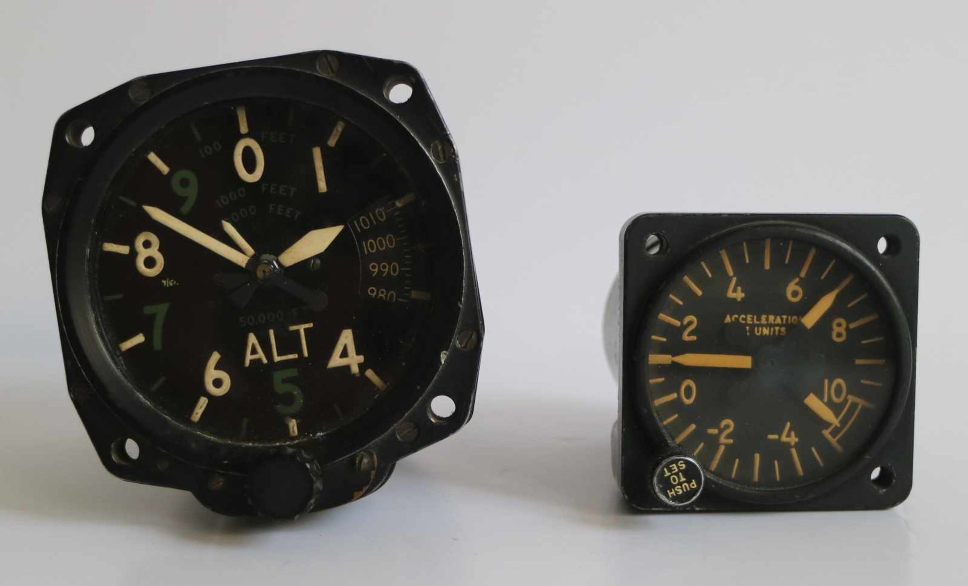 Sabena Articles altimeters (2) 1950s
