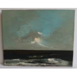 Paul PERMEKE (1918-1990) Oil on canvas Marine 50 x 40 cm signed