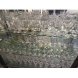 Val Saint Lambert large lot of glassware Val Saint Lambert large lot of glassware