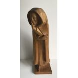 Antoon VAN PARIS (1884-1968) Wooden sculpture H 59 cm
