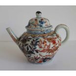 Chinese teapot Imari H 10 B 12,5 cm