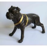 Bronze Bulldog Bronze Bulldog H 50 B 70 cm