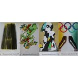 Posters Olympic Games '72 4 pieces 64 x 101 cm