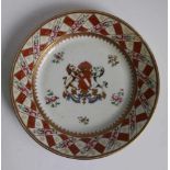 Chine de commande plate family Howard (UK) dia 23 cm old restoration