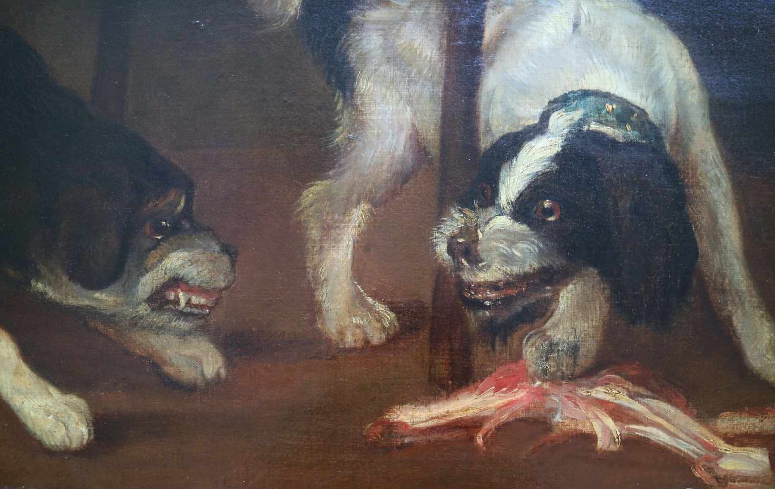 Frans SNYDERS (1579-1657) (atelier) oil on canvas Still life with the dogs signed 141 x 86 cm - Image 4 of 7