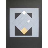 Guy VANDENBRANDEN (1926-2014) Silkscreen Compositions ° 84/150 42.5 x 42.5 cm signed