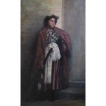 Hippolyte DAEYE (1873-1952) Oil on canvas Gitane 96 x 156 cm