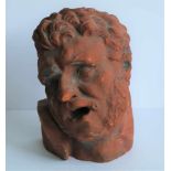 Gust DE SMET (1910-1986) Terracotta head H 47 cm Signed