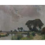 Octave SOUDAN (1872-1948) oil on canvas Leizicht 50 x 40 cm