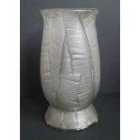 Pierre d'Aven Vase decor palm leaves H 33 cm