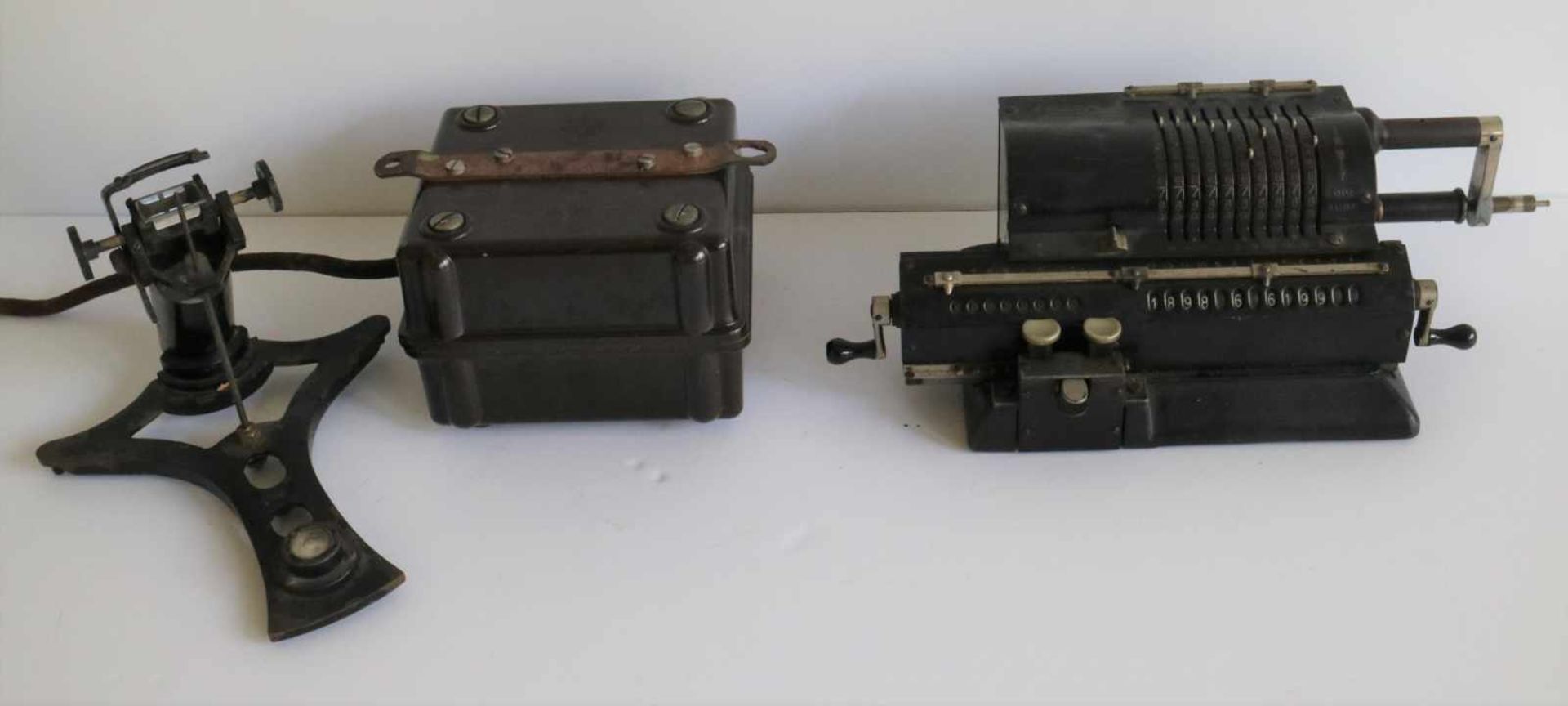 Lot miscellaneous projector, camera Paillard, calculator - Bild 2 aus 6