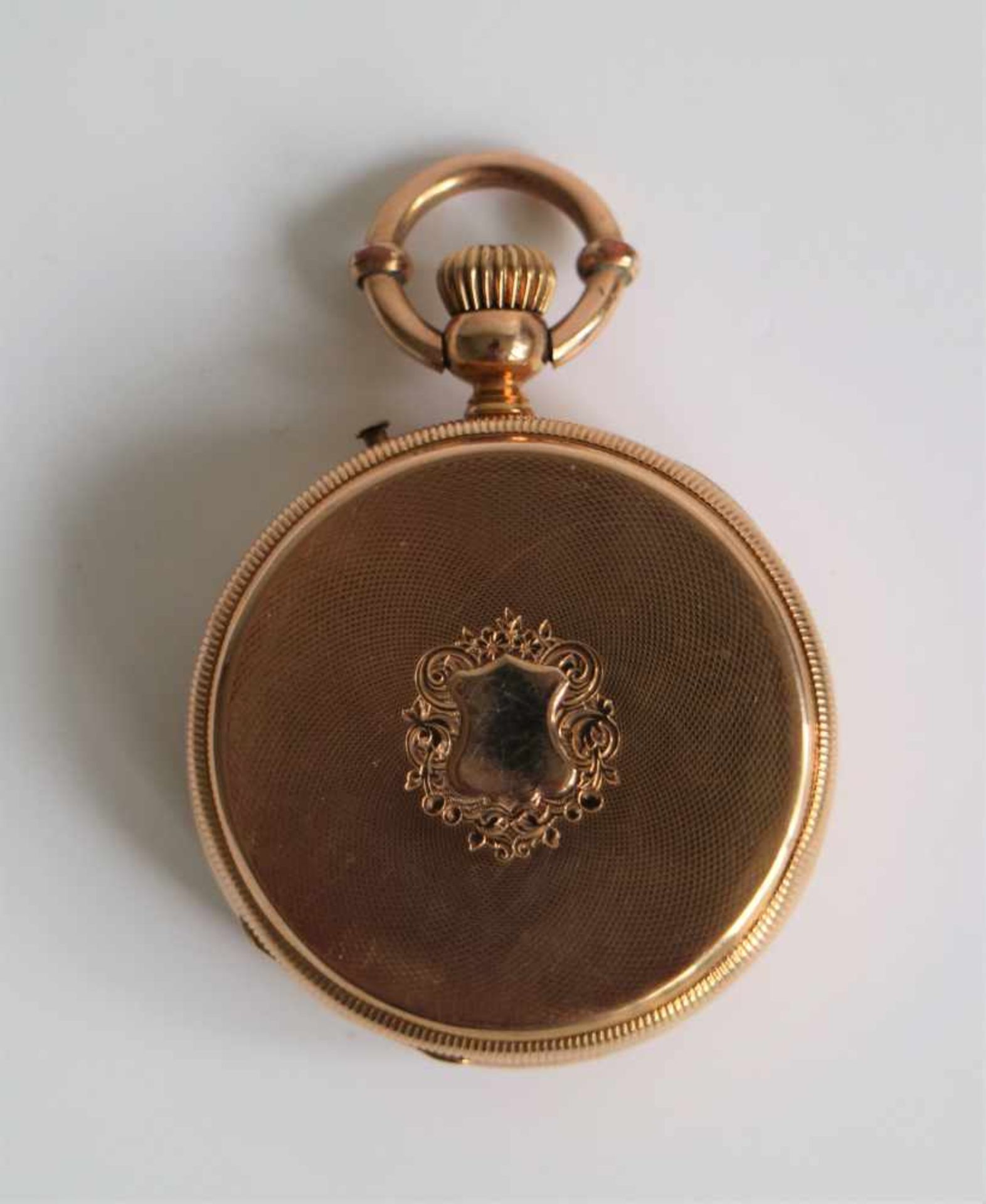 Gold pocket watch Pateck Numbered 18K, circa 1880 dia 4,5 H 6,5 cm - Bild 2 aus 5