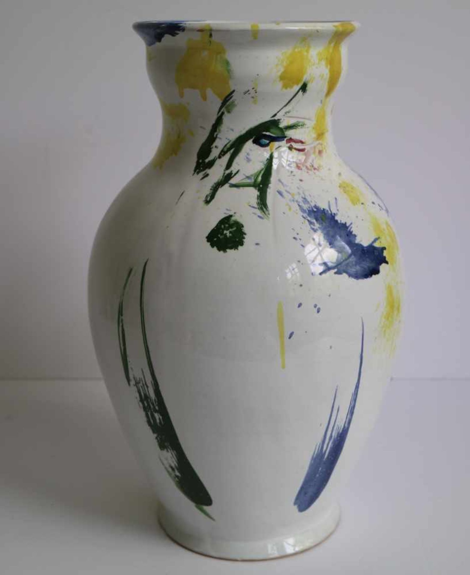 Serge VANDERCAM (1924-2005) ceramic vase H 36 cm - Bild 4 aus 6