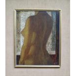 Antoon CATRIE (1924-1977) oil on hardboard Nude 39 x 49 cm