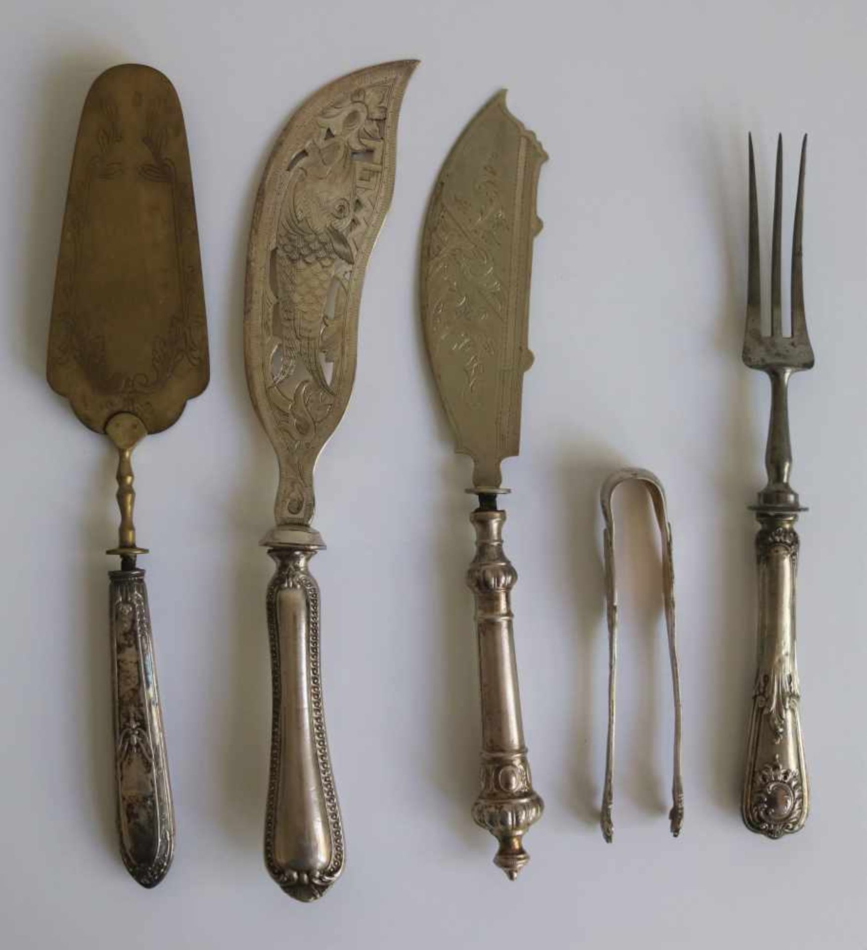 Cutlery and silver cutlery L 13,5 tot 30 cm - Bild 3 aus 3