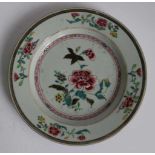 Chinese famille rose plate Famillie rose dia 23 cm