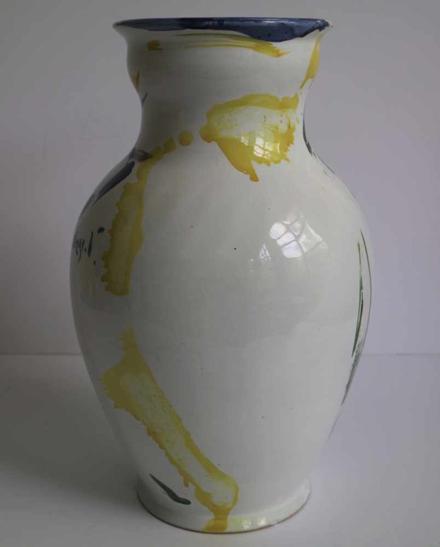 Serge VANDERCAM (1924-2005) ceramic vase H 36 cm - Bild 3 aus 6