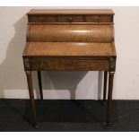 Ladies desk root wood H 102 B 75 D 48 cm