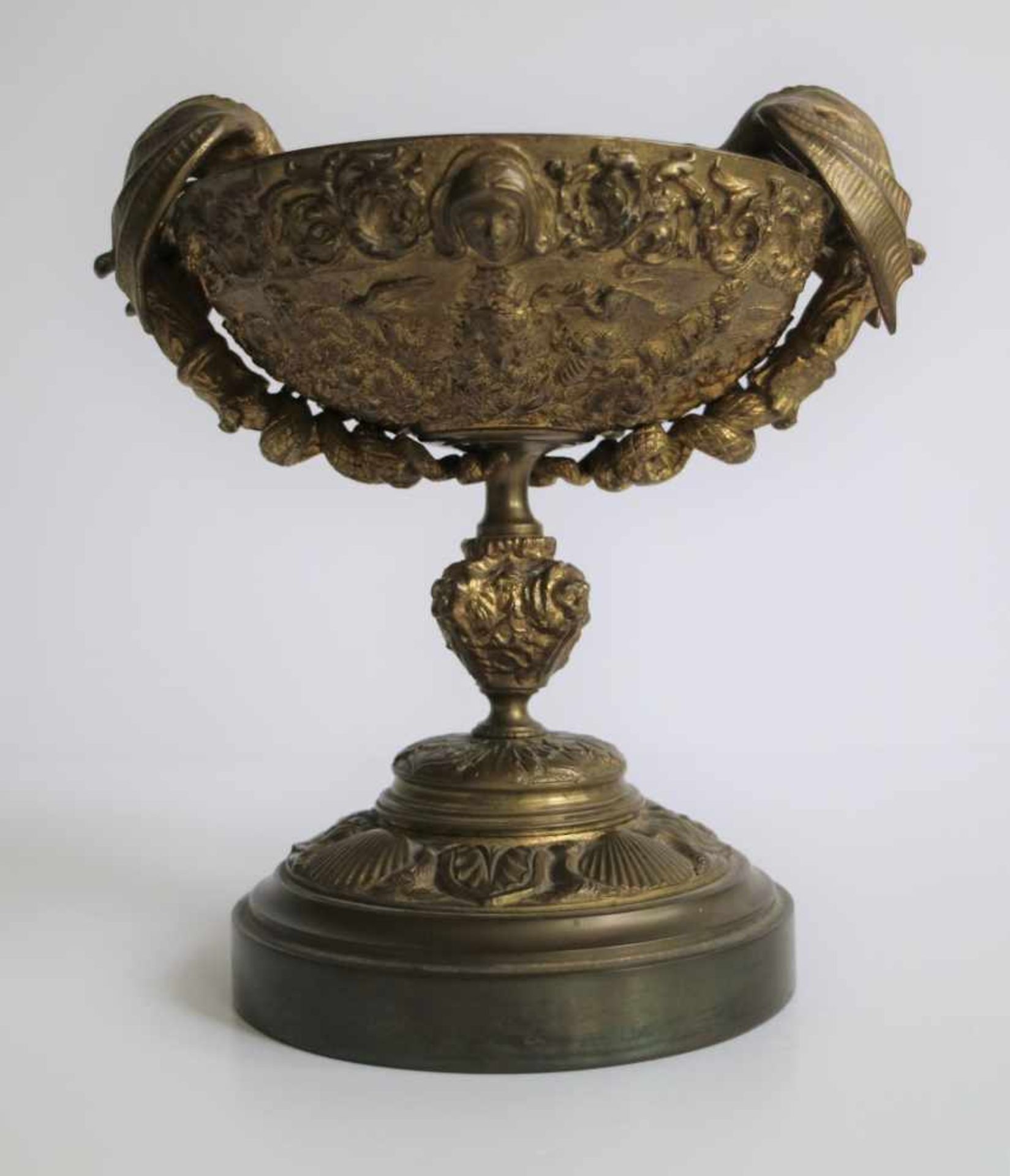 Bronze drinking cup with dragons H 22 B 20 cm - Bild 5 aus 5