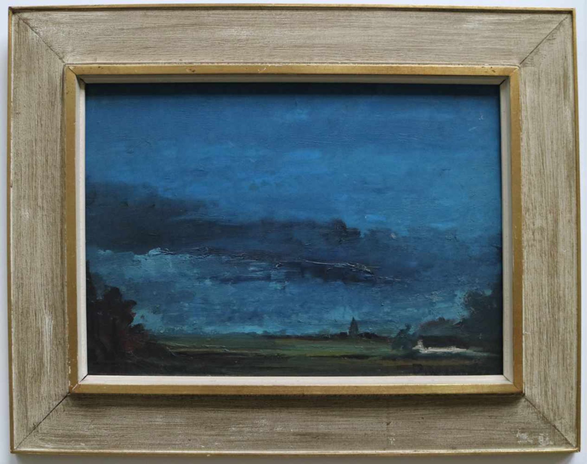 Paul PERMEKE (1918-1990) Oil on board Landscape signed 35 x 25 cm - Bild 2 aus 4