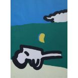 Raoul DE KEYSER (1930-2012) lithograph Untitled n ° 37/90 50 x 69 cm