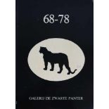 Commemorative folder The black panther '68 -78 Publication 10th anniversary of Gallery De Zwarte