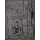 Floris JESPERS (1889-1965) Lot 2 etchings n ° 23/100 and 14/30 7 x 9,5 cm signed in pencil