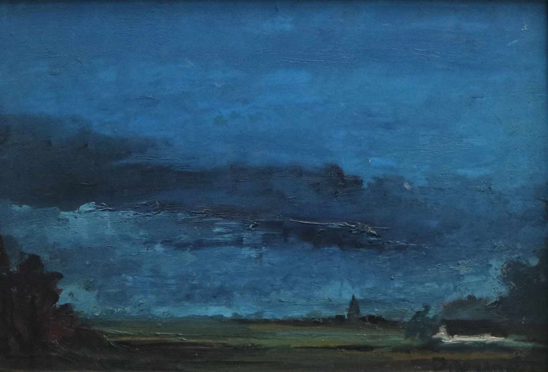 Paul PERMEKE (1918-1990) Oil on board Landscape signed 35 x 25 cm