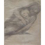 Georges MINNE (1866-1941) Charcoal drawing mother with child dated 1920 20 x 25 cm signed and dated