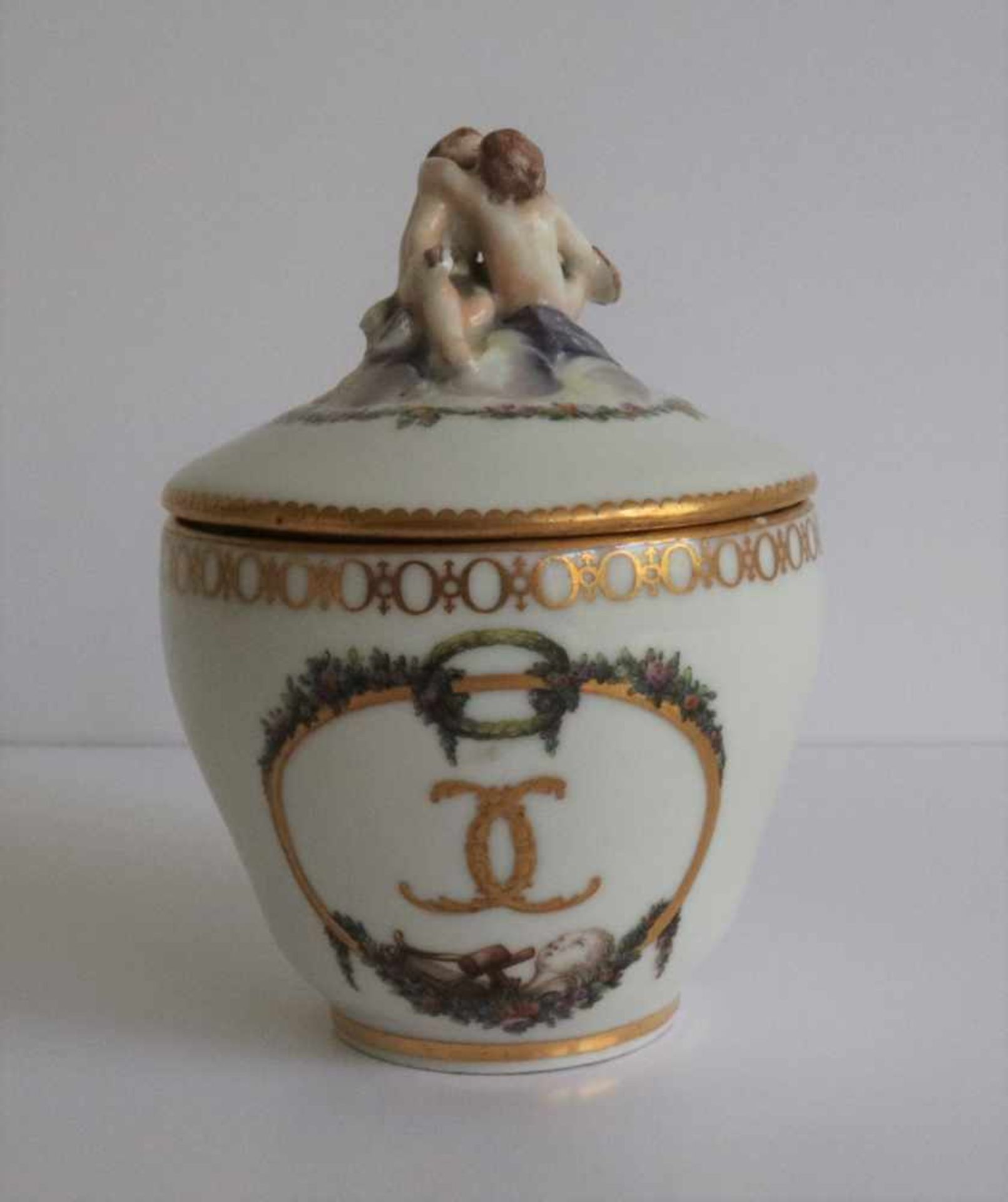 Sèvres breakfast cup 18th century (French) H 10 B 9 cm - Bild 2 aus 5